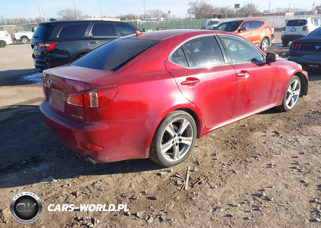 2011 Lexus Is 250 VIN:JTHBF5C28B5142991 - 4