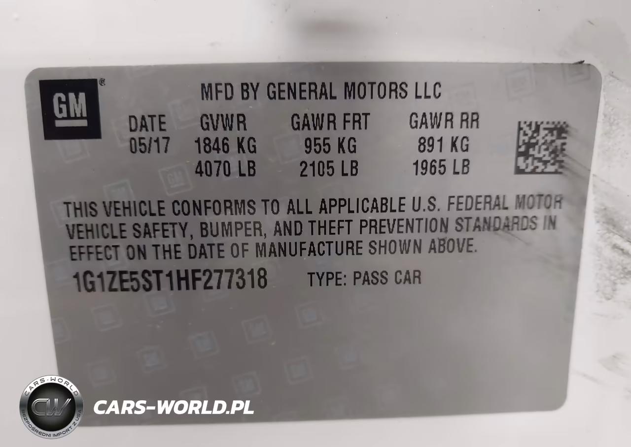2017 Chevrolet Malibu 1Lt VIN:1G1ZE5ST1HF277318 - 9