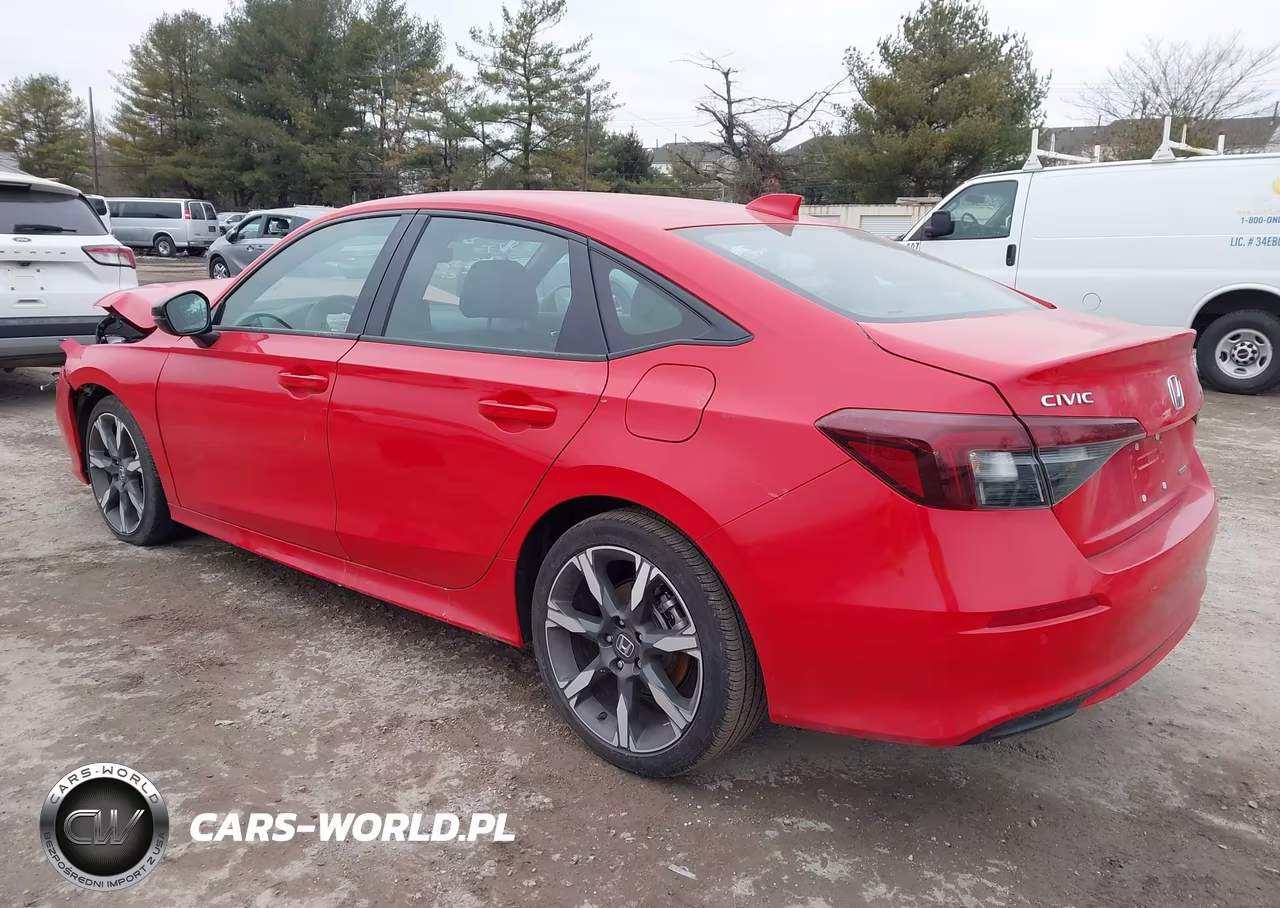 2025 Honda Civic Hybrid Sport-Sport Touring VIN:2HGFE4F81SH325059 - 3