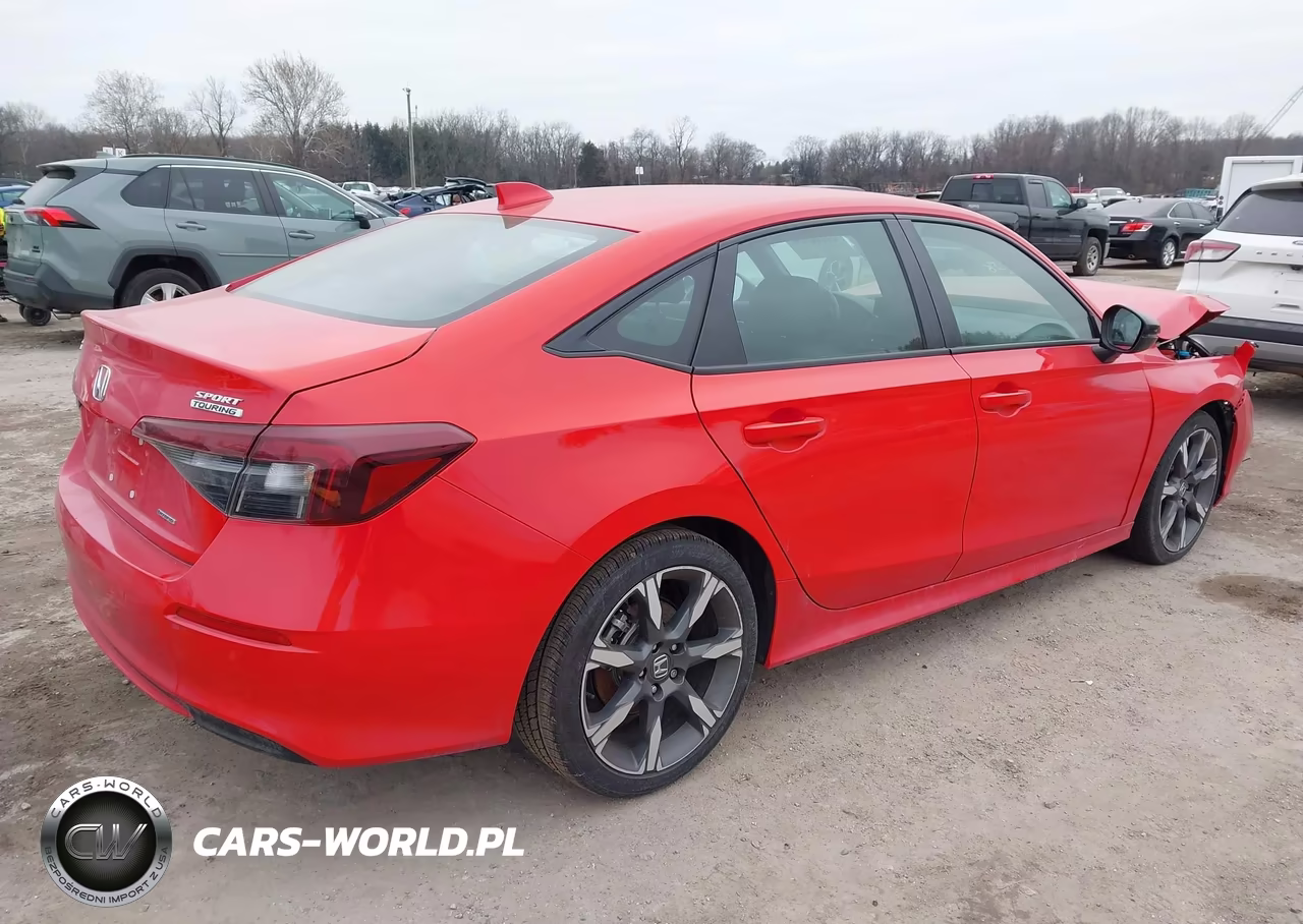 2025 Honda Civic Hybrid Sport-Sport Touring VIN:2HGFE4F81SH325059 - 4