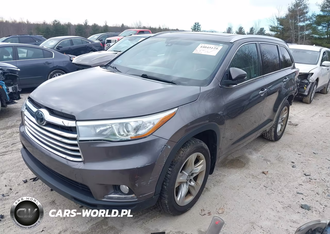 2016 Toyota Highlander Limited Platinum VIN:5TDDKRFH9GS350098 - 2
