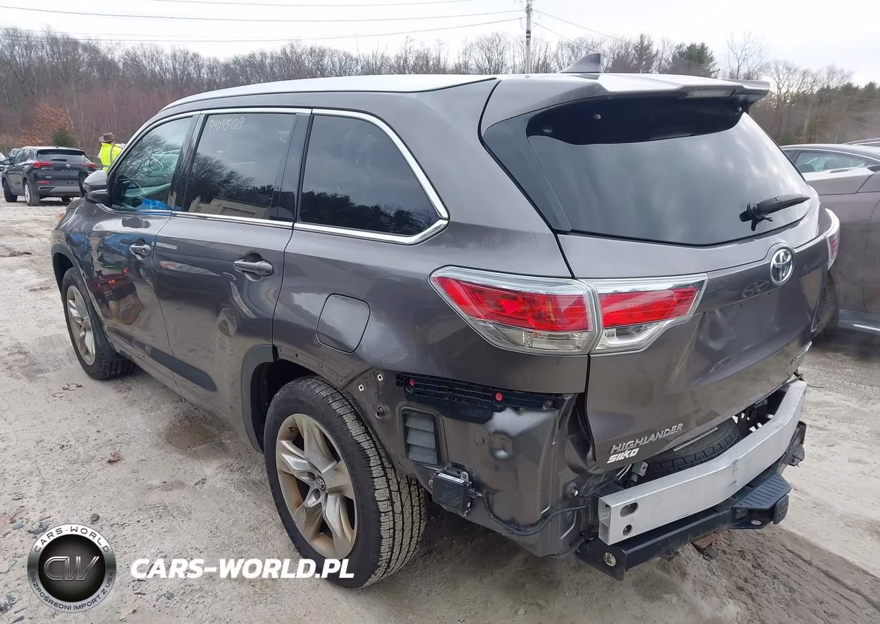 2016 Toyota Highlander Limited Platinum VIN:5TDDKRFH9GS350098 - 3