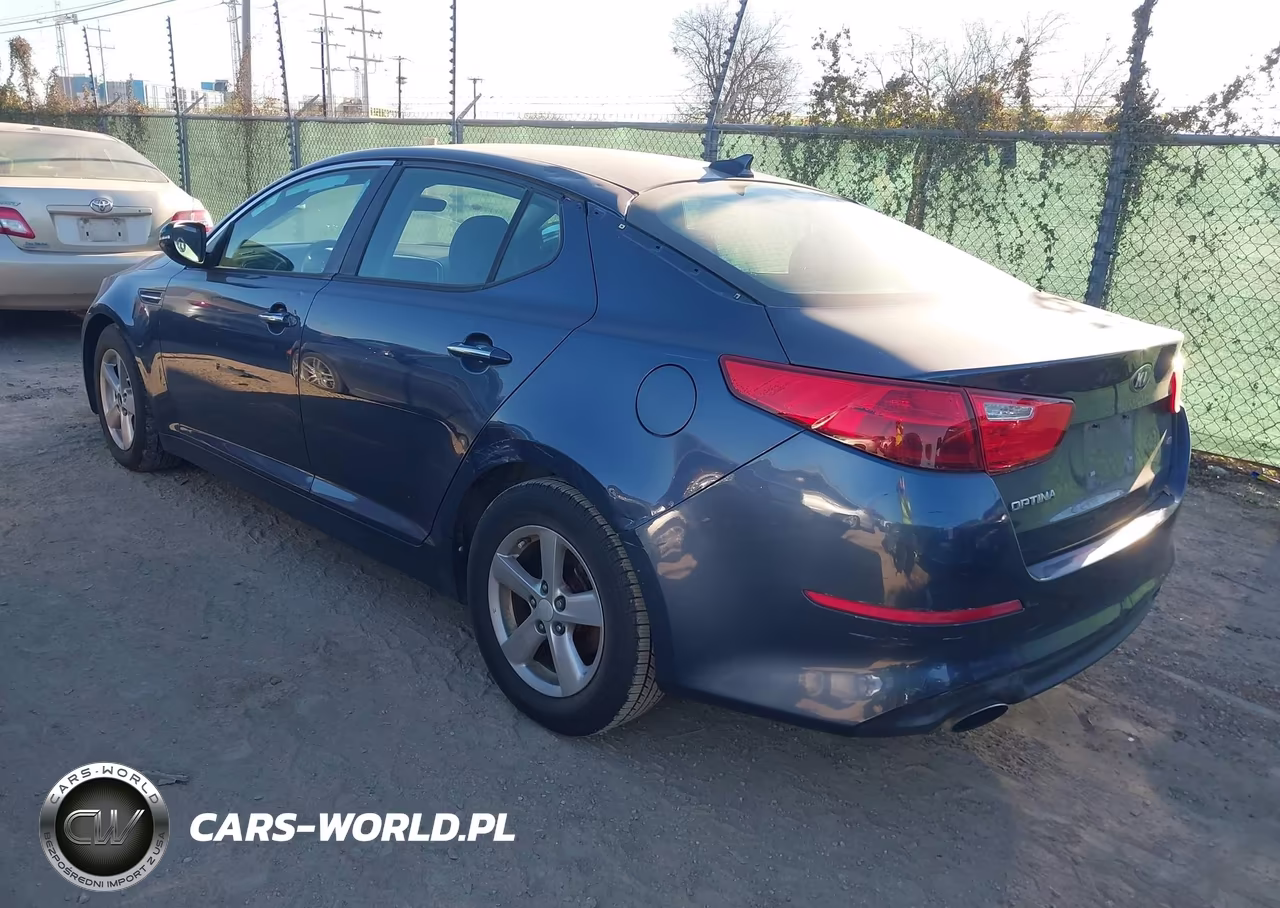 2015 Kia Optima Lx VIN:5XXGM4A70FG482269 - 3