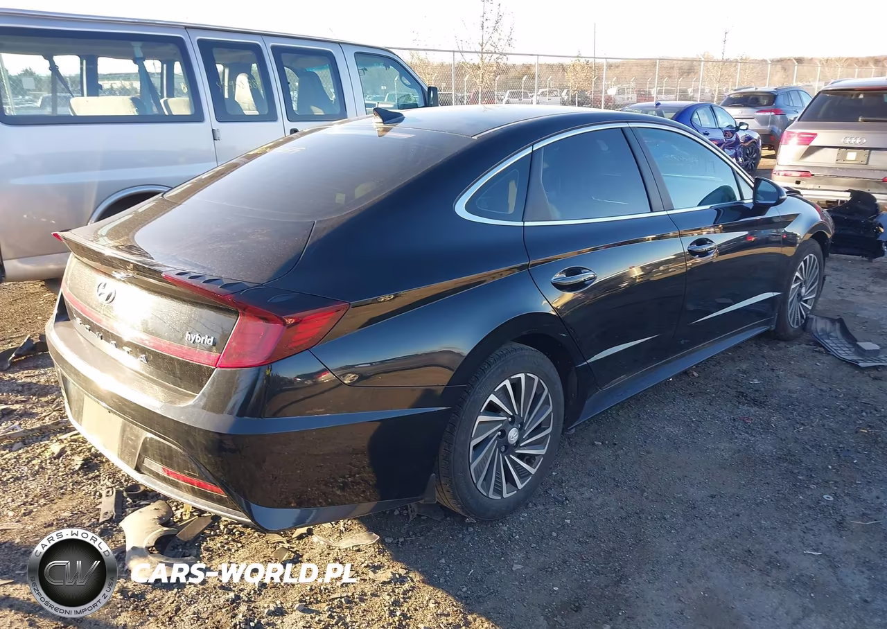 2021 Hyundai Sonata Sel VIN:KMHL34JJ9MA026465 - 4