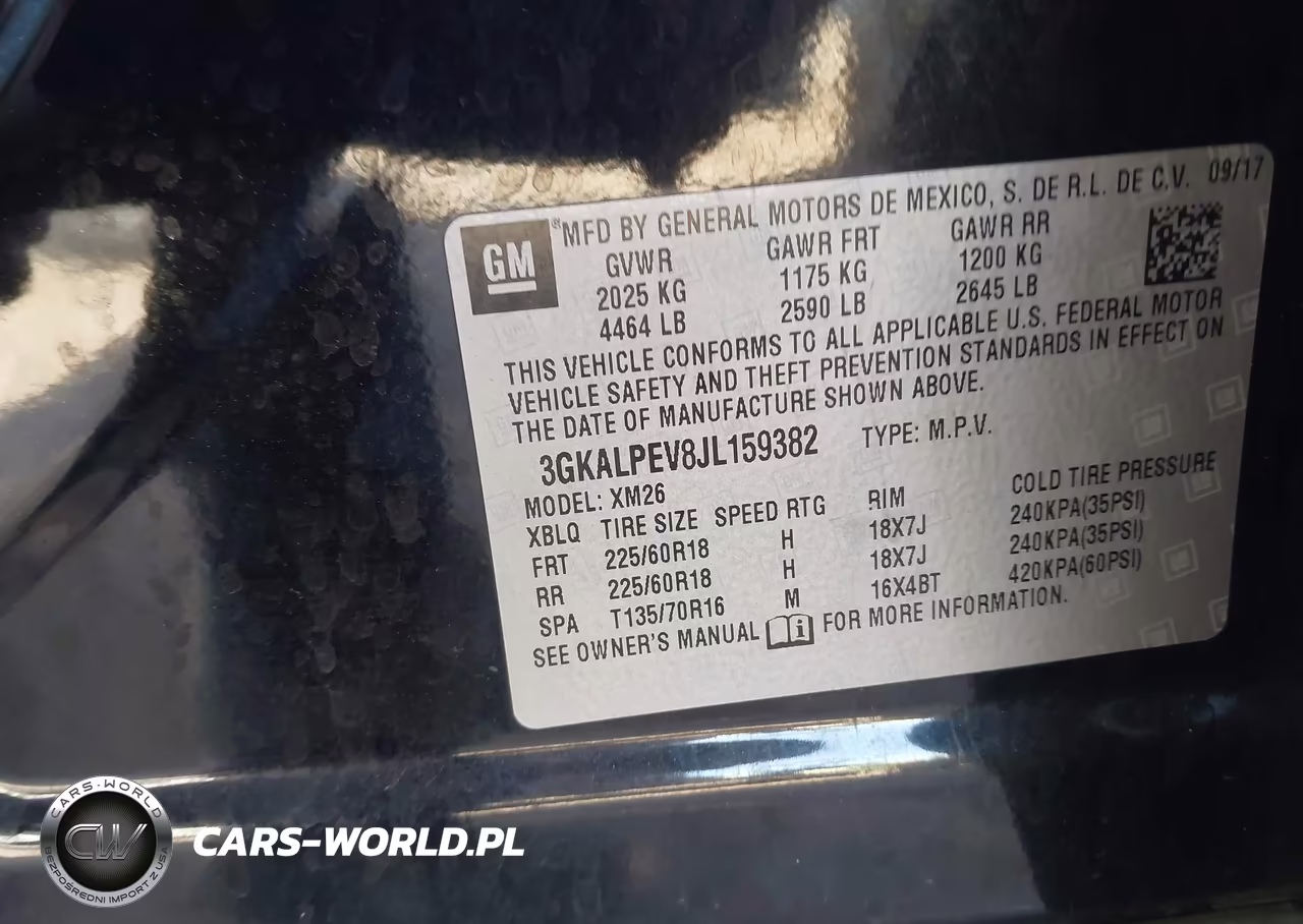 2018 GMC Terrain Slt VIN:3GKALPEV8JL159382 - 9