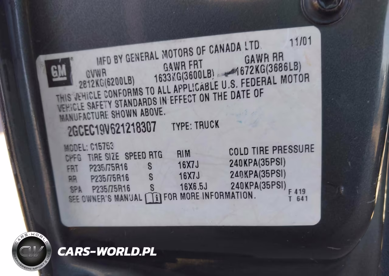 2002 Chevrolet Silverado 1500 Ls VIN:2GCEC19V621218307 - 9