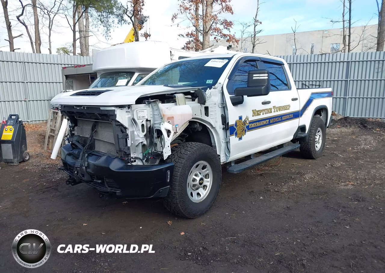 2022 Chevrolet Silverado 3500Hd 4Wd Standard Bed Wt VIN:1GC4YSEY6NF207758 - 2