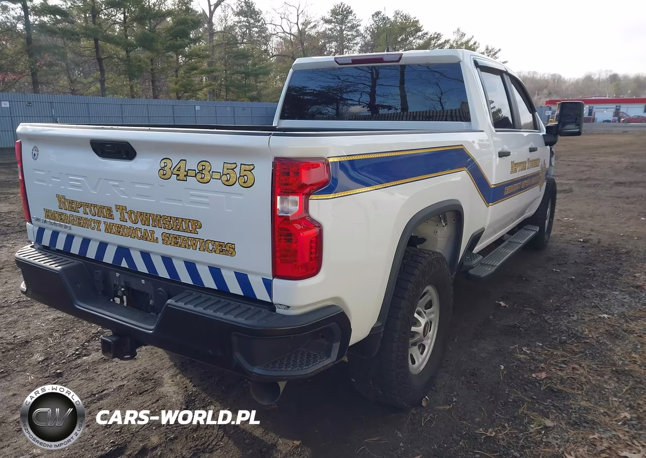 2022 Chevrolet Silverado 3500Hd 4Wd Standard Bed Wt VIN:1GC4YSEY6NF207758 - 4