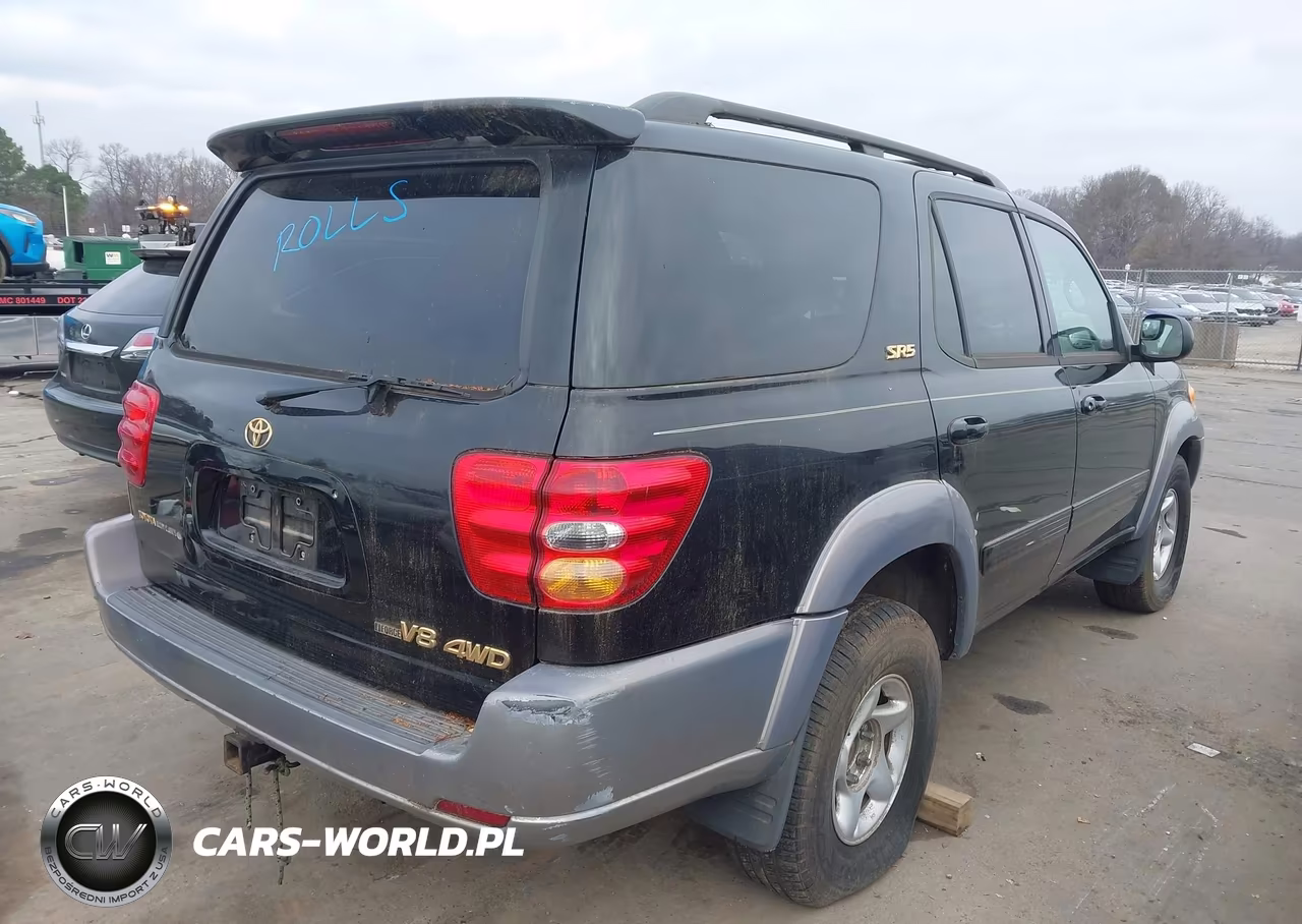 2001 Toyota Sequoia Sr5 V8 VIN:5TDBT44A71S024255 - 4