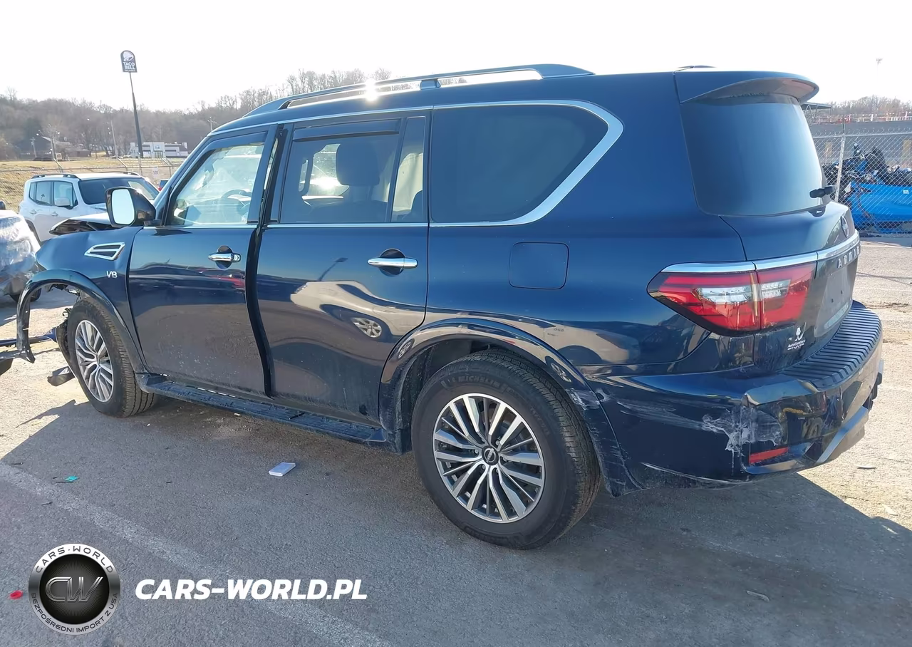 2021 Nissan Armada Sl 4Wd VIN:JN8AY2BB3M9790861 - 3