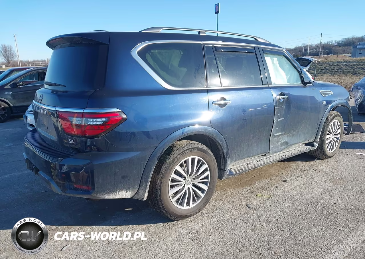 2021 Nissan Armada Sl 4Wd VIN:JN8AY2BB3M9790861 - 4