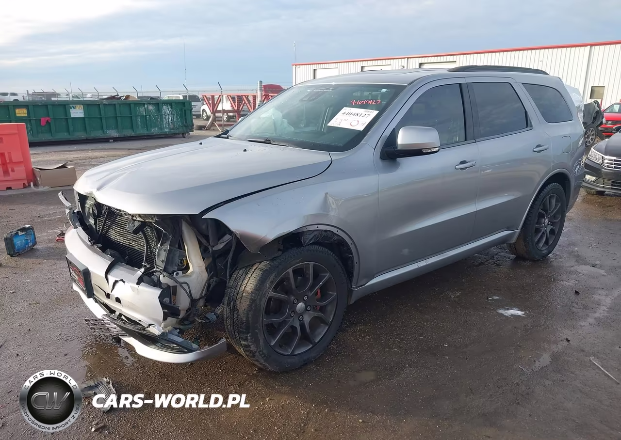 2017 Dodge Durango R-T Awd VIN:1C4SDJCT9HC799599 - 2