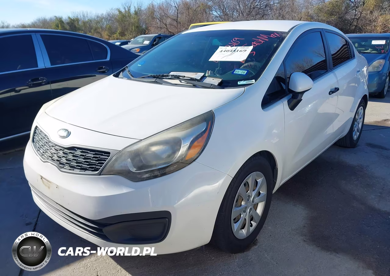 2015 Kia Rio Lx VIN:KNADM4A38F6492446 - 2