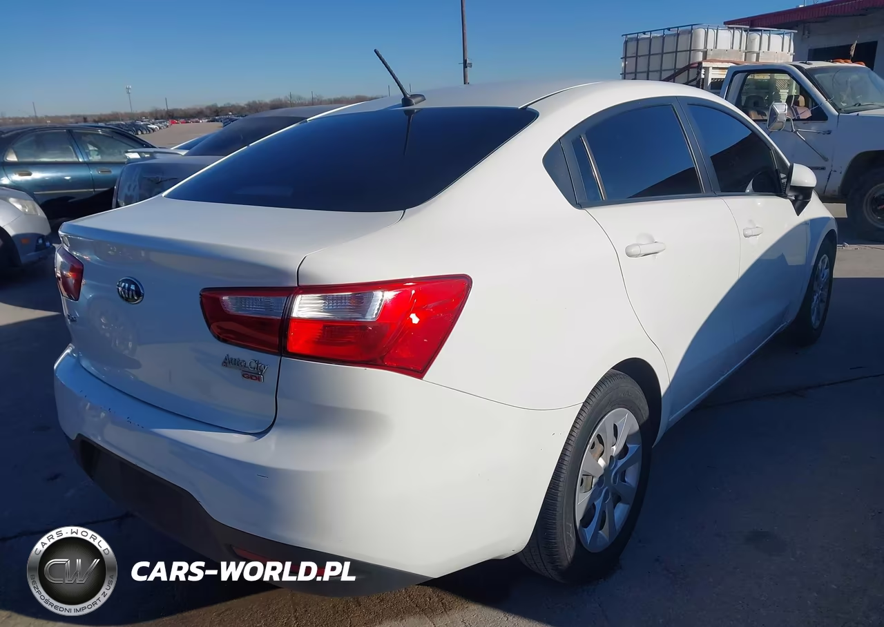 2015 Kia Rio Lx VIN:KNADM4A38F6492446 - 4