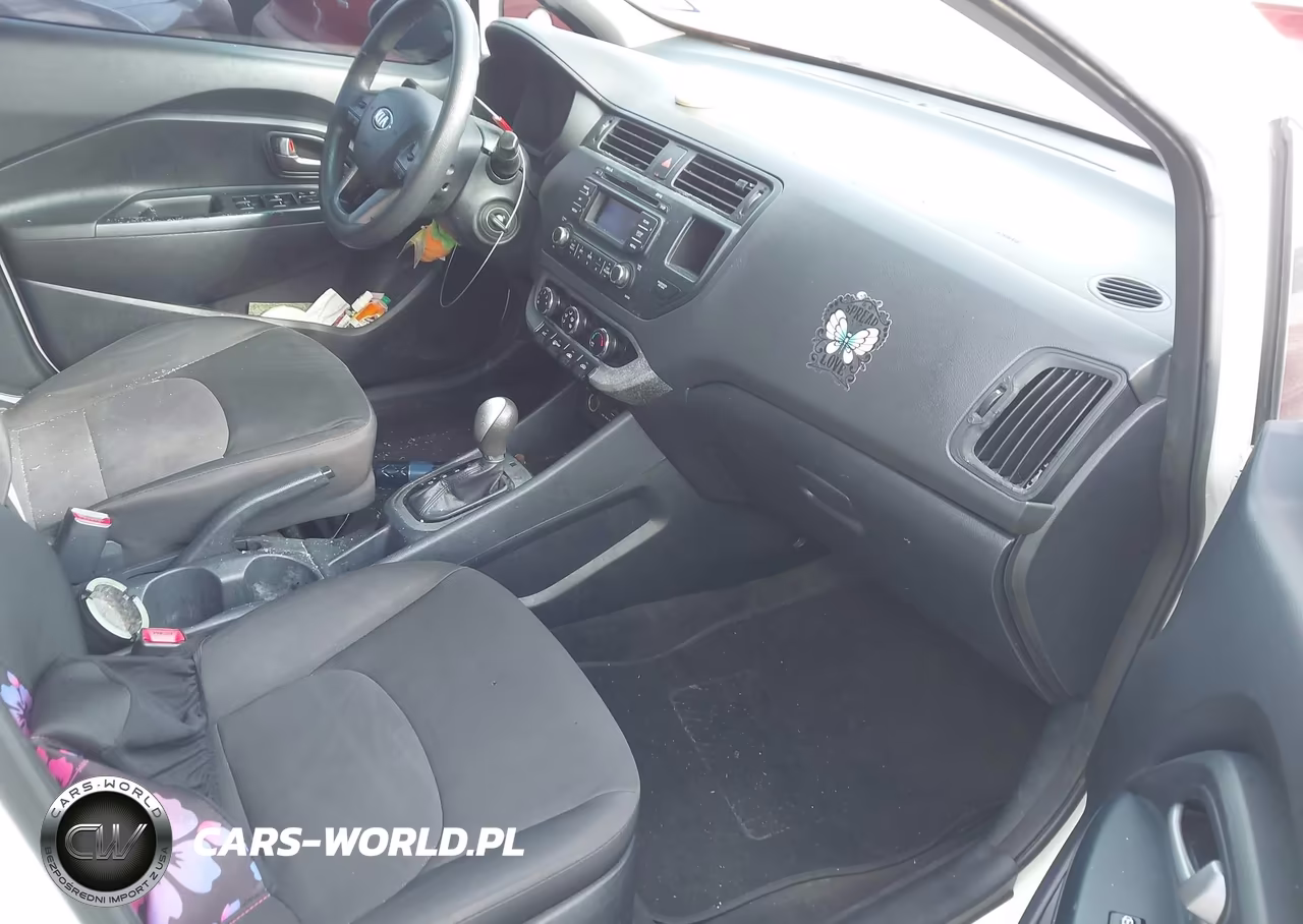 2015 Kia Rio Lx VIN:KNADM4A38F6492446 - 5