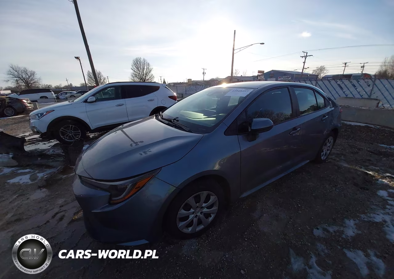 2022 Toyota Corolla Le VIN:5YFEPMAE9NP326668 - 2