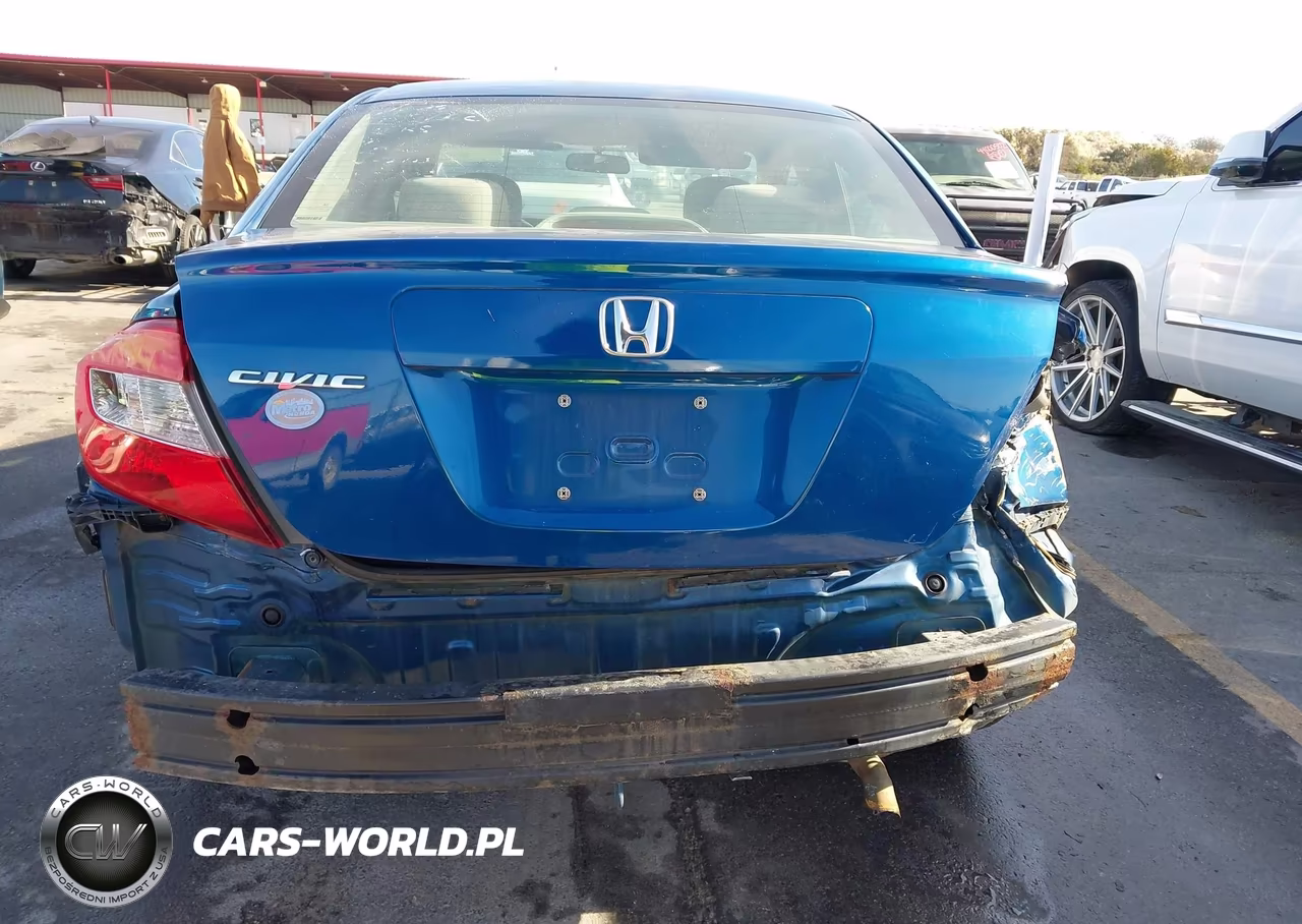 2012 Honda Civic Lx VIN:19XFB2F59CE322733 - 6