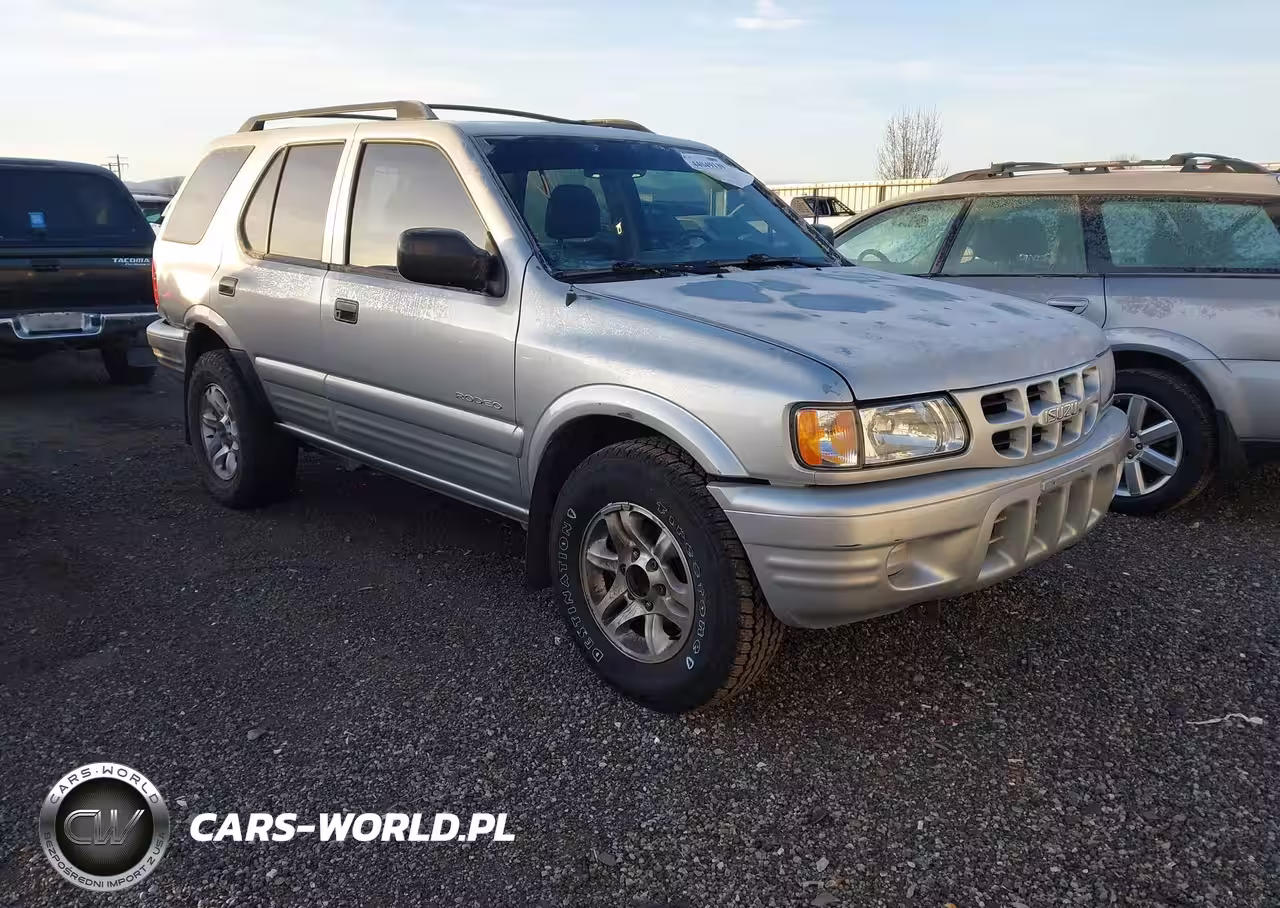 2002 Isuzu Rodeo Ls 3.2L V6-Lse 3.2L V6-S 3.2L V6