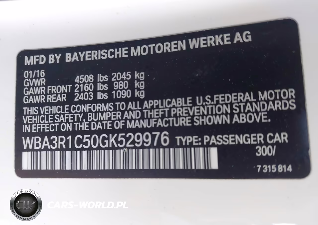 2016 BMW 435I VIN:WBA3R1C50GK529976 - 9
