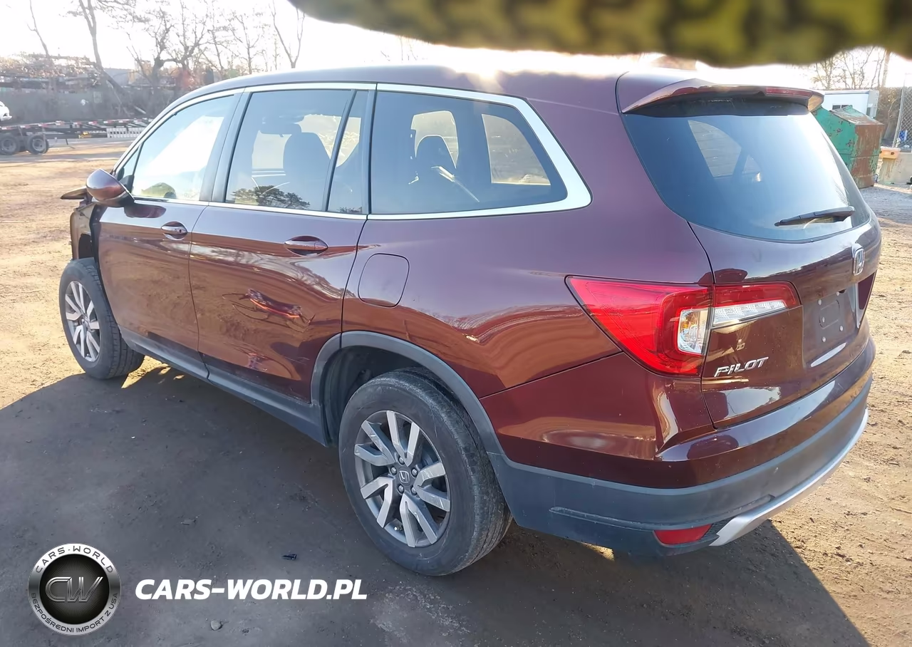 2020 Honda Pilot Awd Ex VIN:5FNYF6H35LB007258 - 3