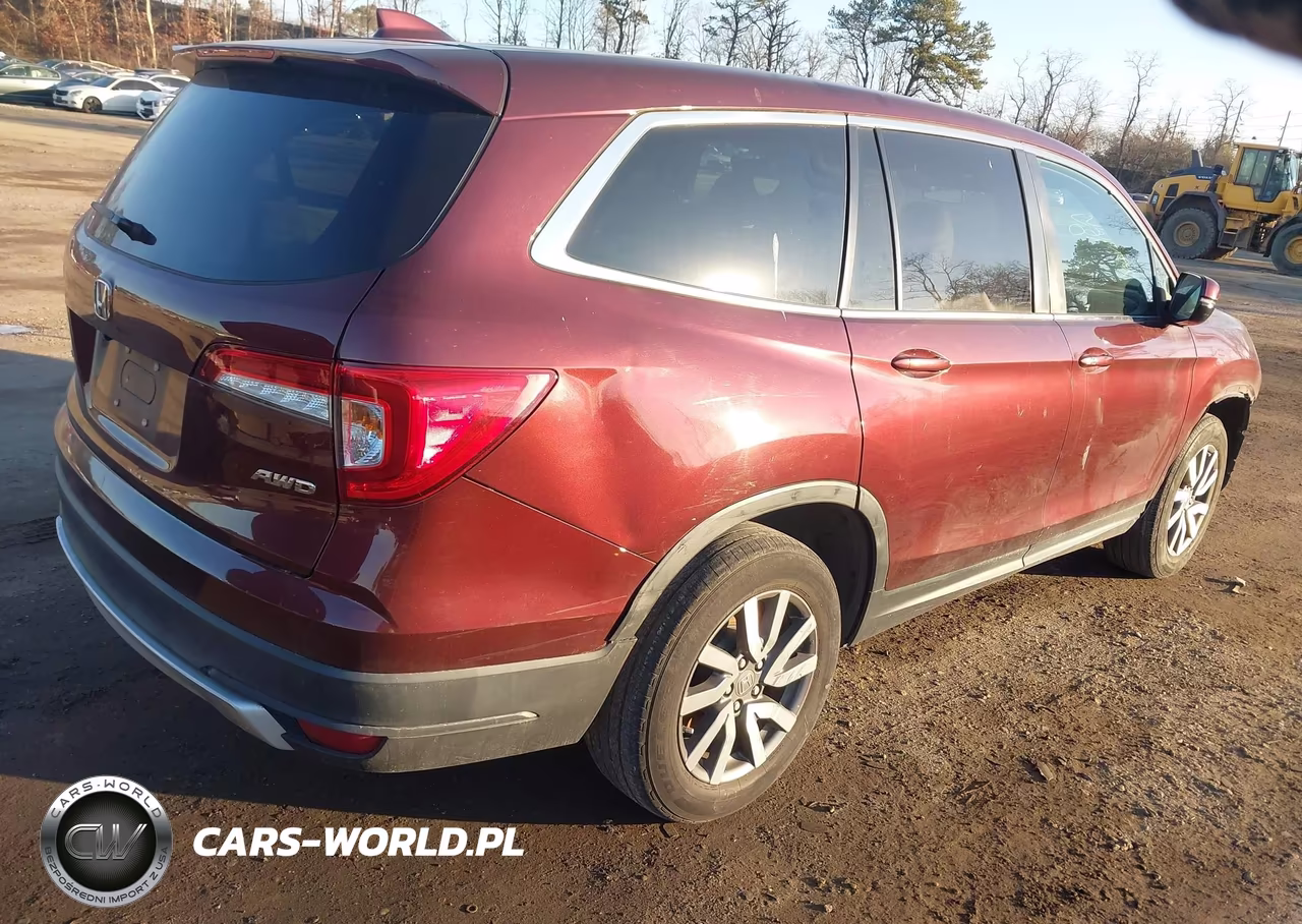2020 Honda Pilot Awd Ex VIN:5FNYF6H35LB007258 - 4