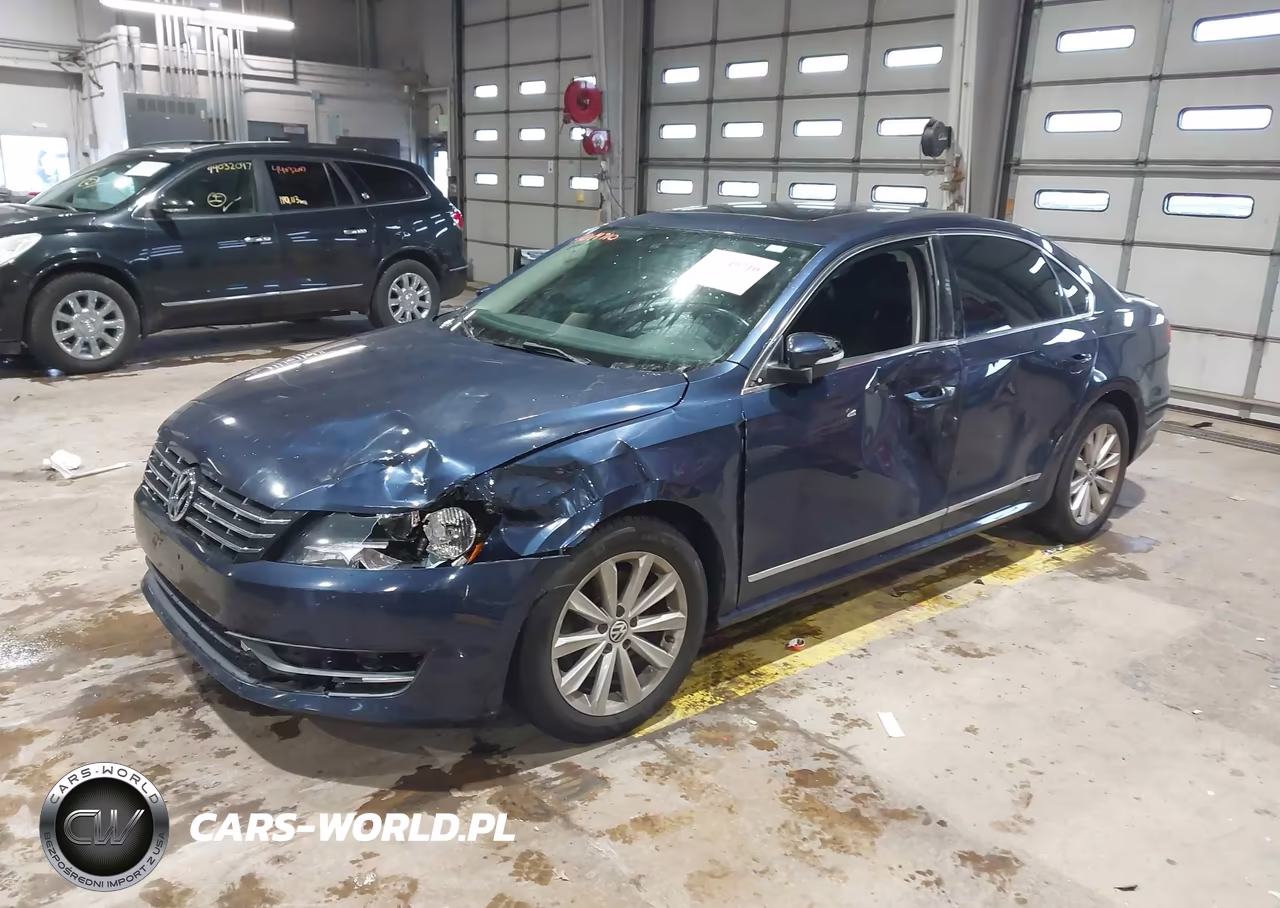 2013 Volkswagen Passat 2.5L Sel Premium VIN:1VWCP7A36DC032964 - 2