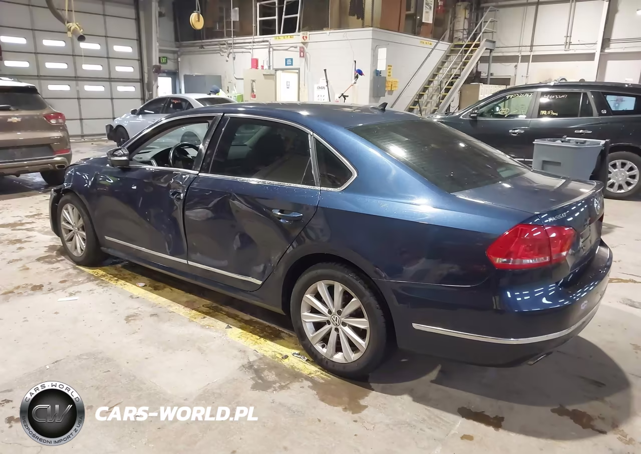 2013 Volkswagen Passat 2.5L Sel Premium VIN:1VWCP7A36DC032964 - 3