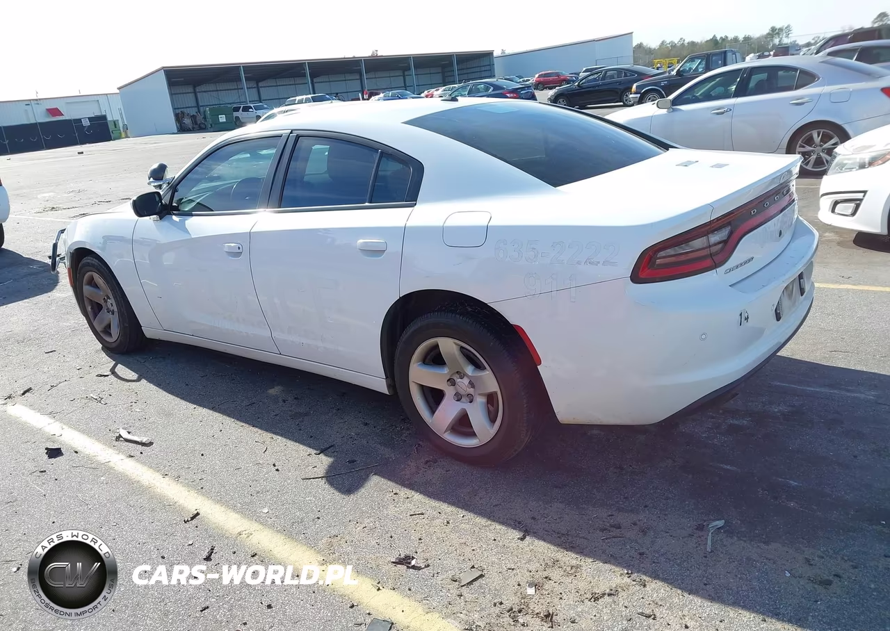 2019 Dodge Charger Police Rwd VIN:2C3CDXAG0KH646888 - 3