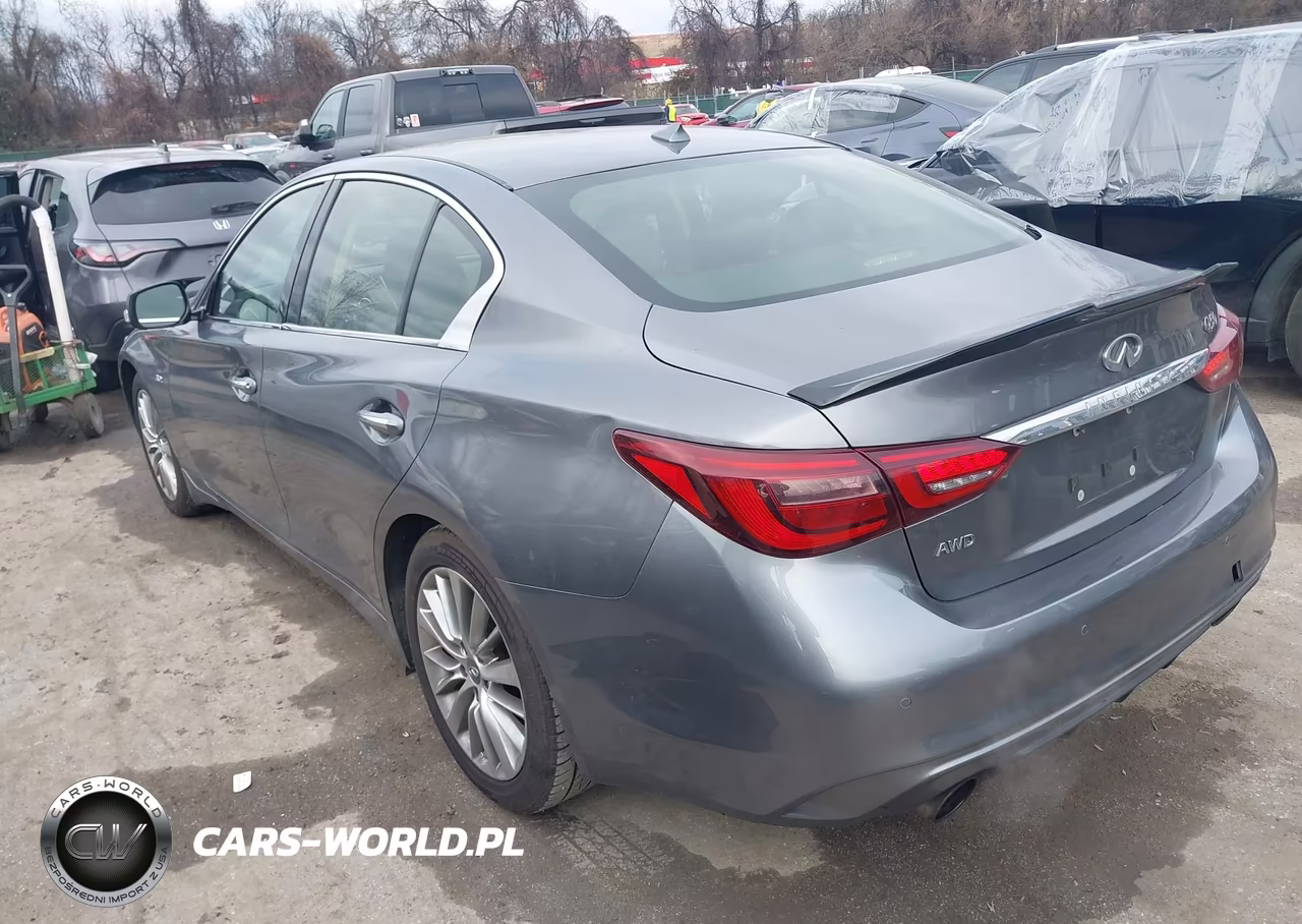 2018 Infiniti Q50 3.0T Luxe VIN:JN1EV7AR9JM441409 - 3