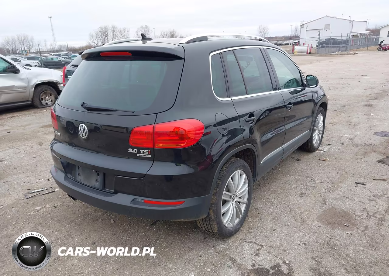 2015 Volkswagen Tiguan Se VIN:WVGBV7AX3FW556674 - 4