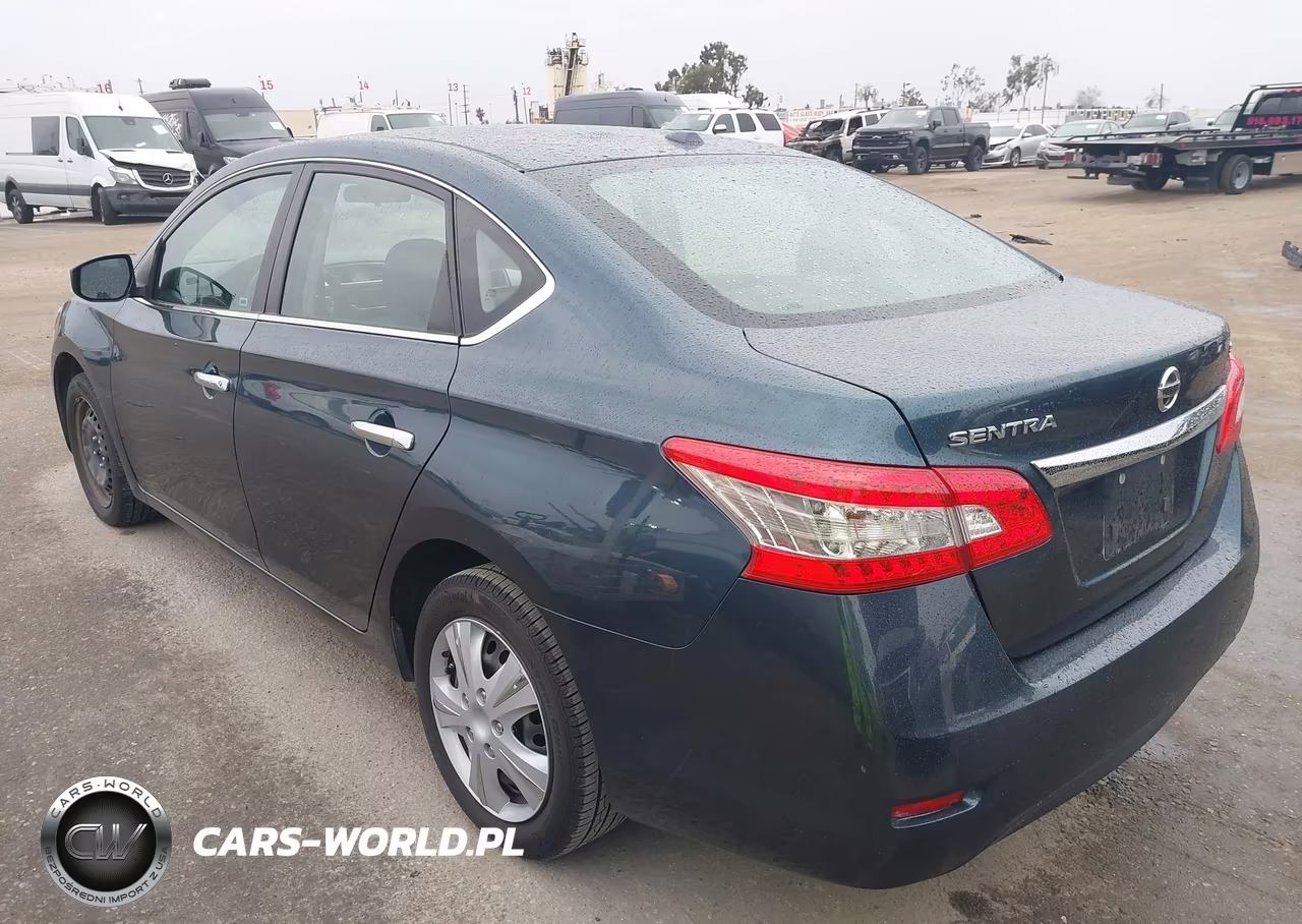 2015 Nissan Sentra Sv VIN:3N1AB7AP9FY244296 - 3