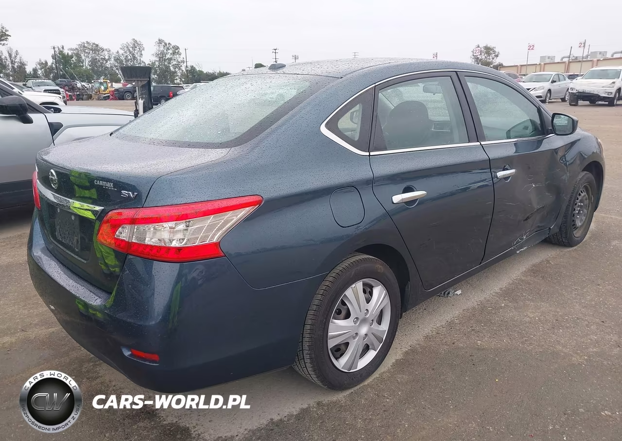 2015 Nissan Sentra Sv VIN:3N1AB7AP9FY244296 - 4