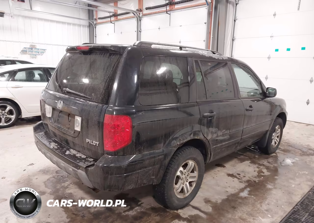 2004 Honda Pilot Ex-L VIN:5FNYF18584B002920 - 4