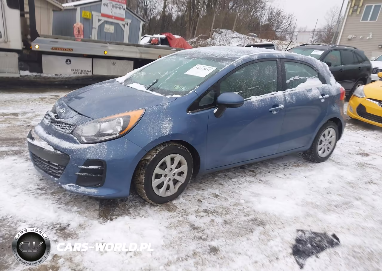 2016 Kia Rio Lx VIN:KNADM5A33G6621524 - 2