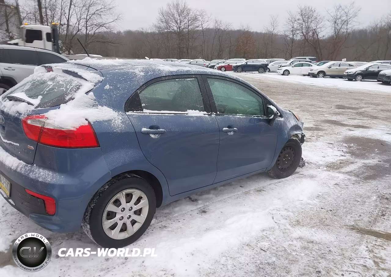 2016 Kia Rio Lx VIN:KNADM5A33G6621524 - 4