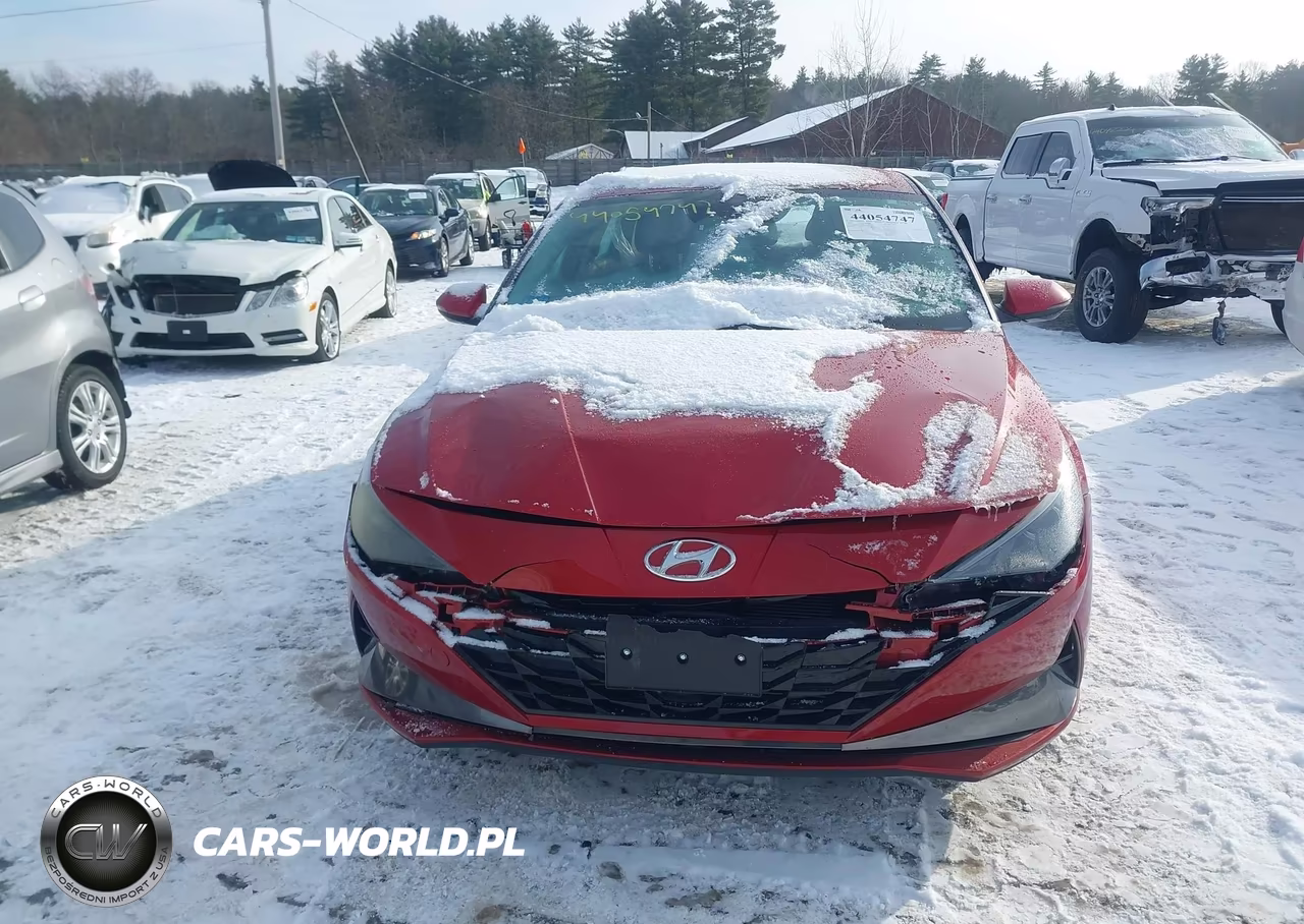 2022 Hyundai Elantra Sel VIN:KMHLN4AG8NU354300 - 12