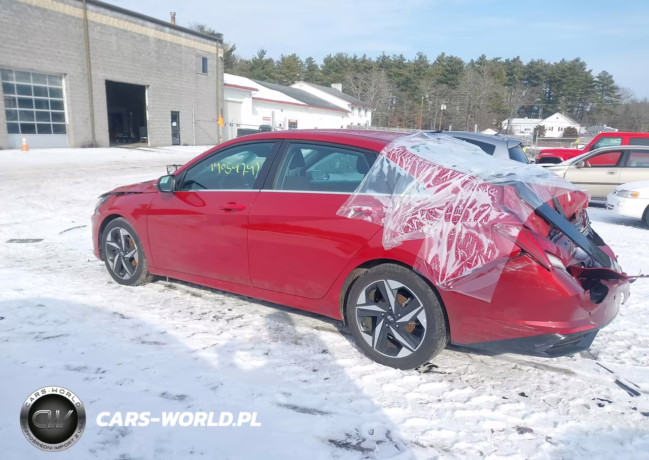 2022 Hyundai Elantra Sel VIN:KMHLN4AG8NU354300 - 14