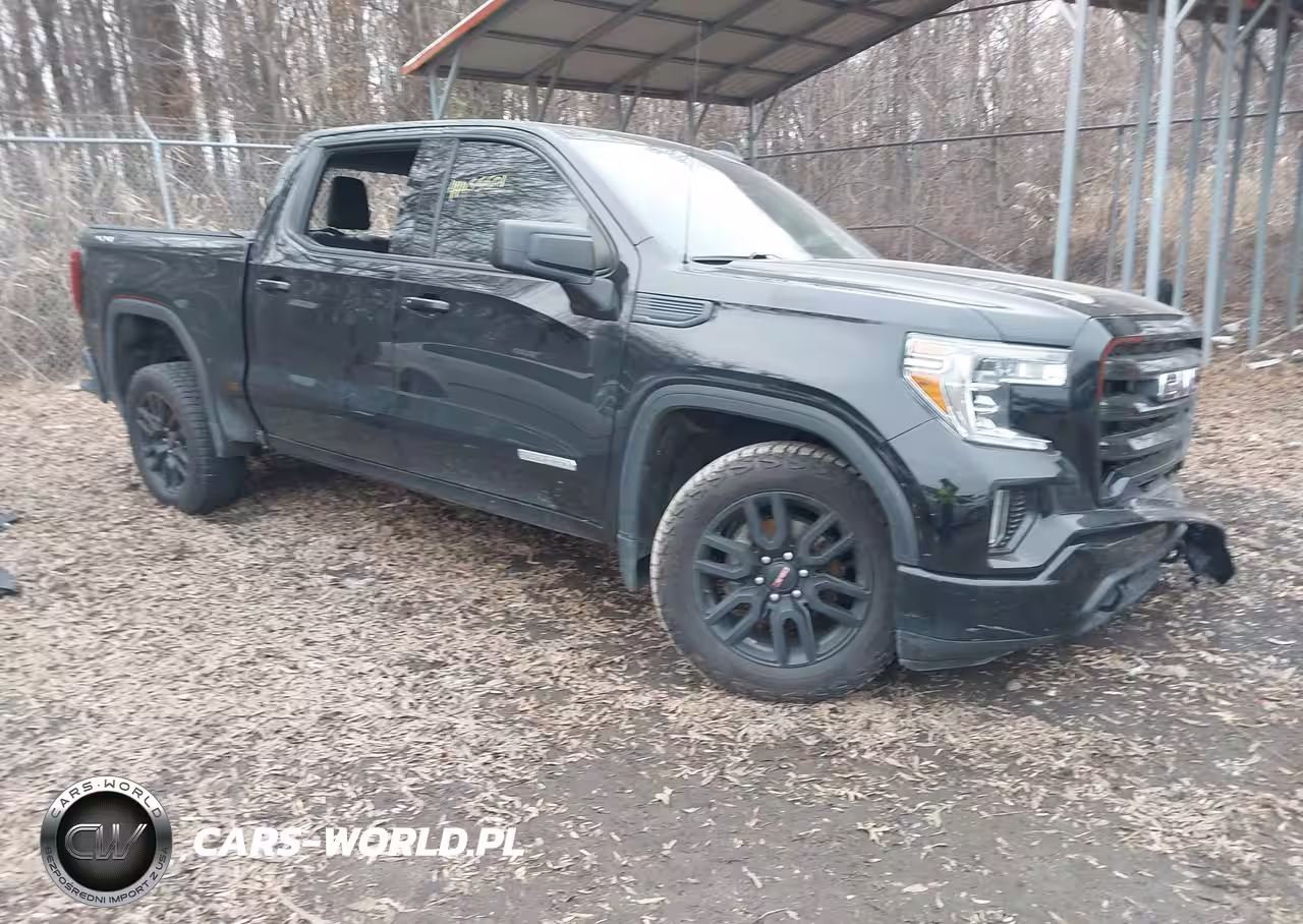 2021 GMC Sierra 1500 4Wd Short Box Elevation