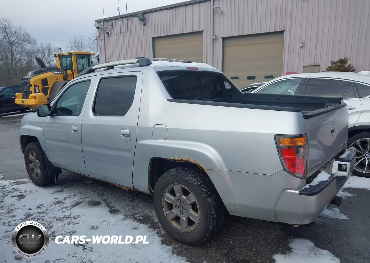 2008 Honda Ridgeline Rtx VIN:2HJYK16358H507077 - 3