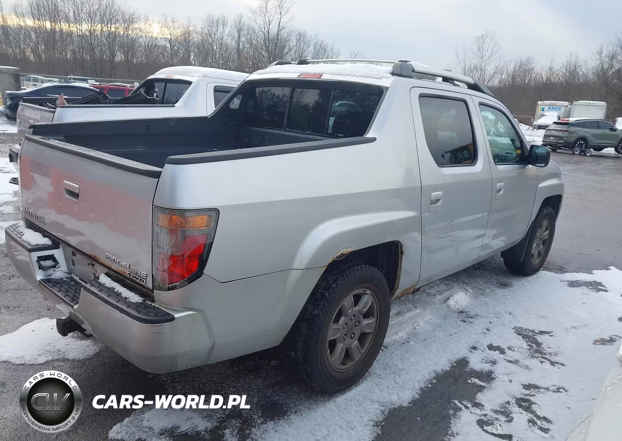 2008 Honda Ridgeline Rtx VIN:2HJYK16358H507077 - 4