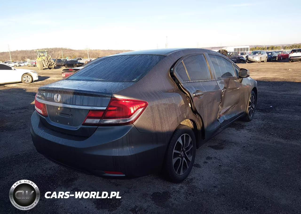 2013 Honda Civic Ex VIN:19XFB2F87DE080343 - 4