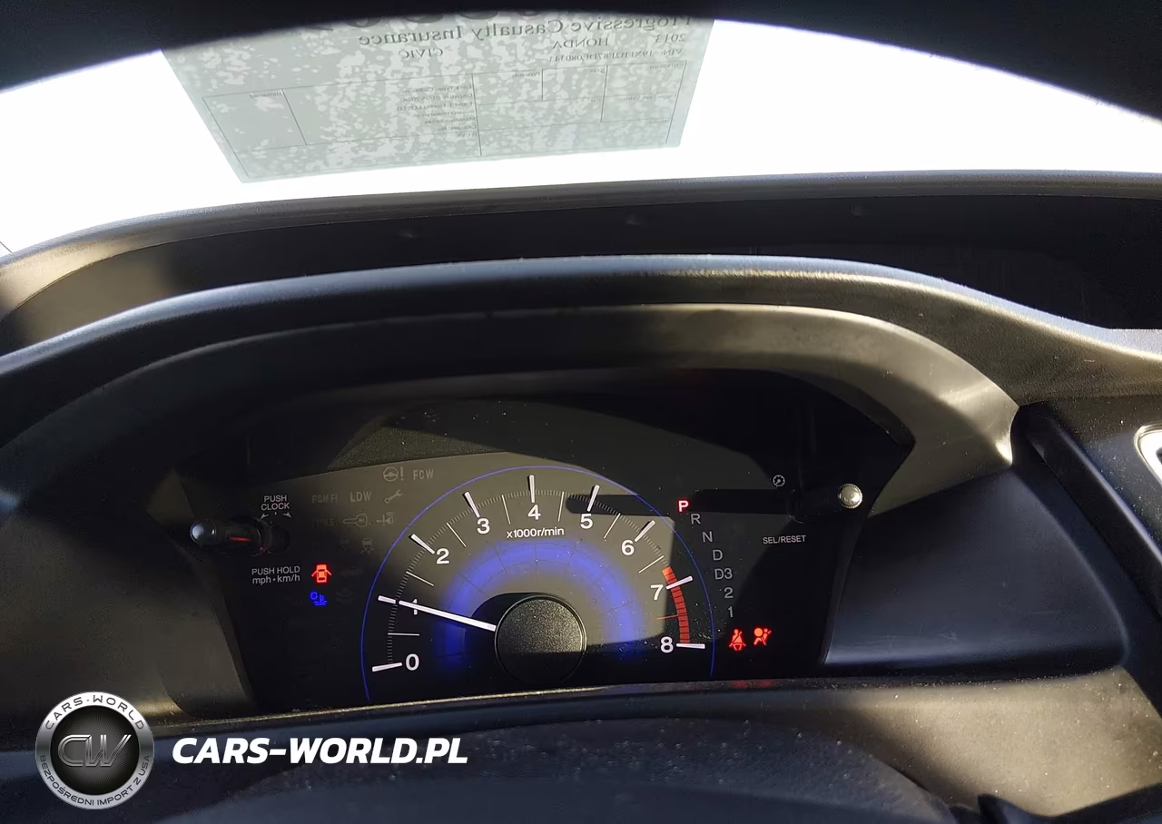2013 Honda Civic Ex VIN:19XFB2F87DE080343 - 7