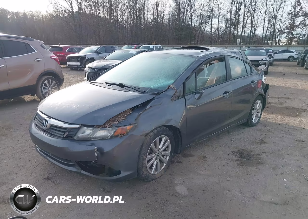 2012 Honda Civic Ex VIN:19XFB2F8XCE332729 - 2