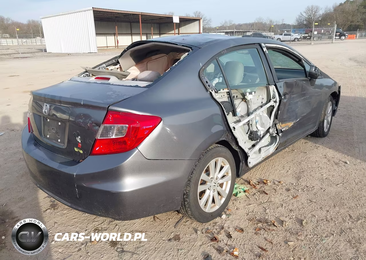 2012 Honda Civic Ex VIN:19XFB2F8XCE332729 - 4