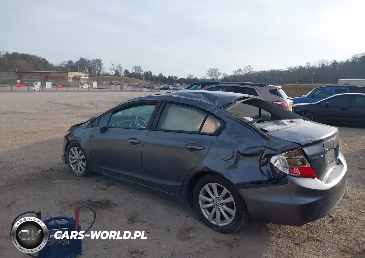 2012 Honda Civic Ex VIN:19XFB2F8XCE332729 - 6