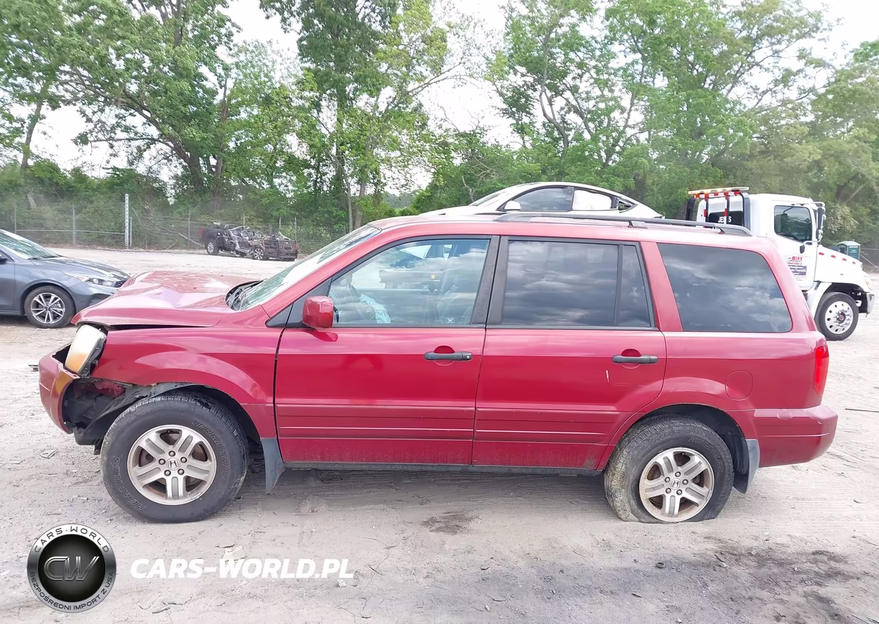2003 Honda Pilot Ex-L VIN:2HKYF18543H593649 - 14