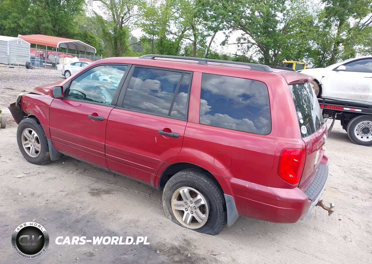 2003 Honda Pilot Ex-L VIN:2HKYF18543H593649 - 3