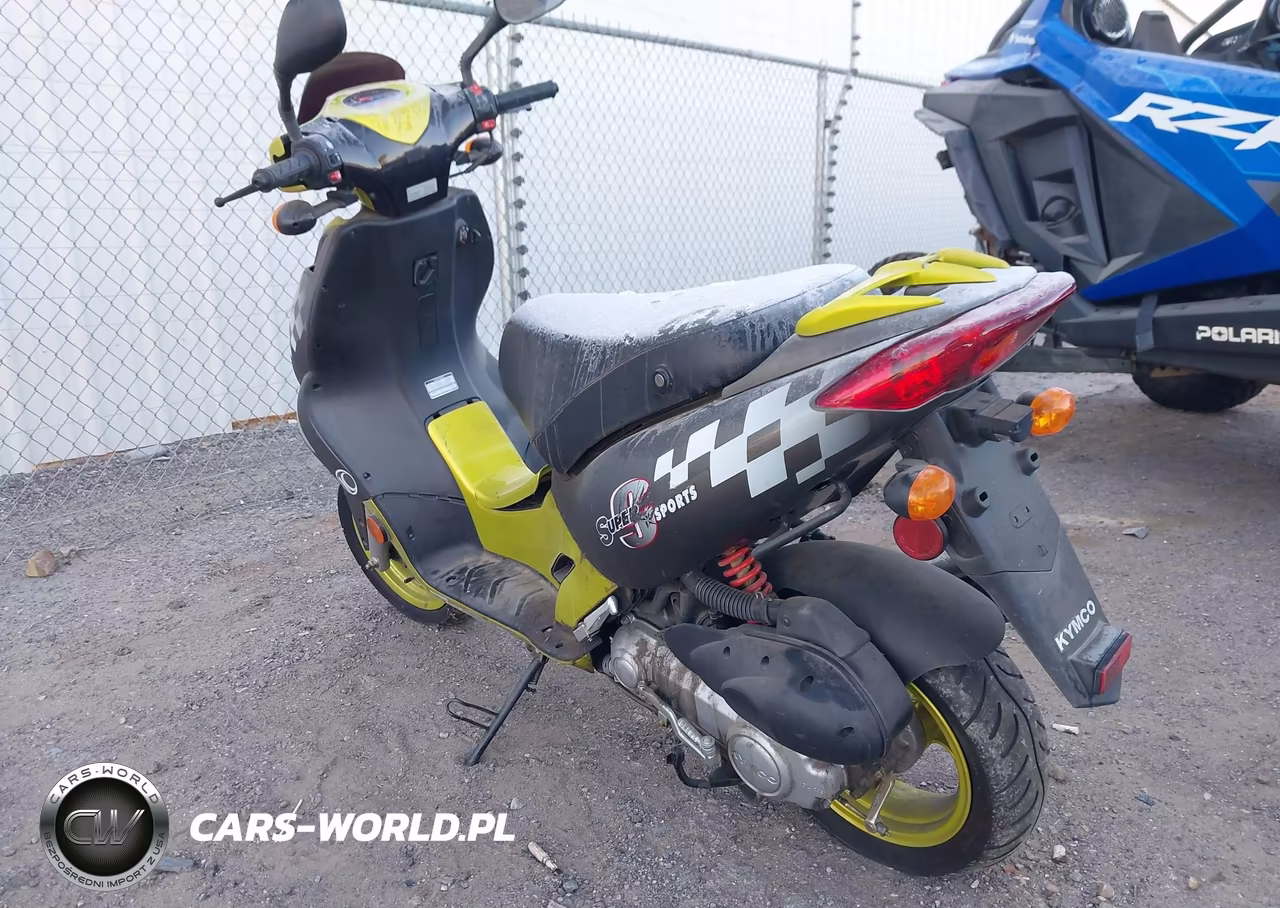 2008 Kymco Usa Inc Super 9 50 VIN:RFBS1A0408B410380 - 3