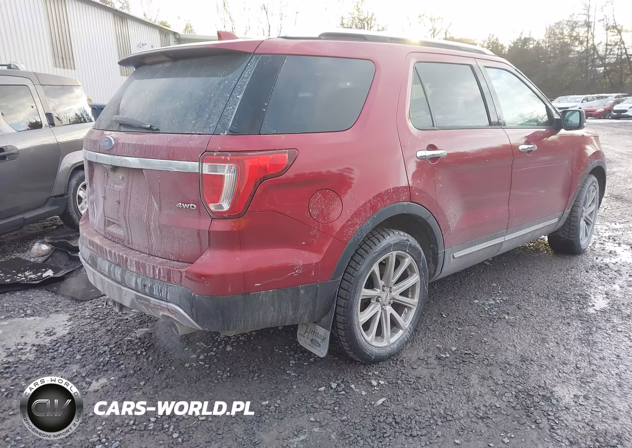 2017 Ford Explorer Limited VIN:1FM5K8F85HGD73593 - 4