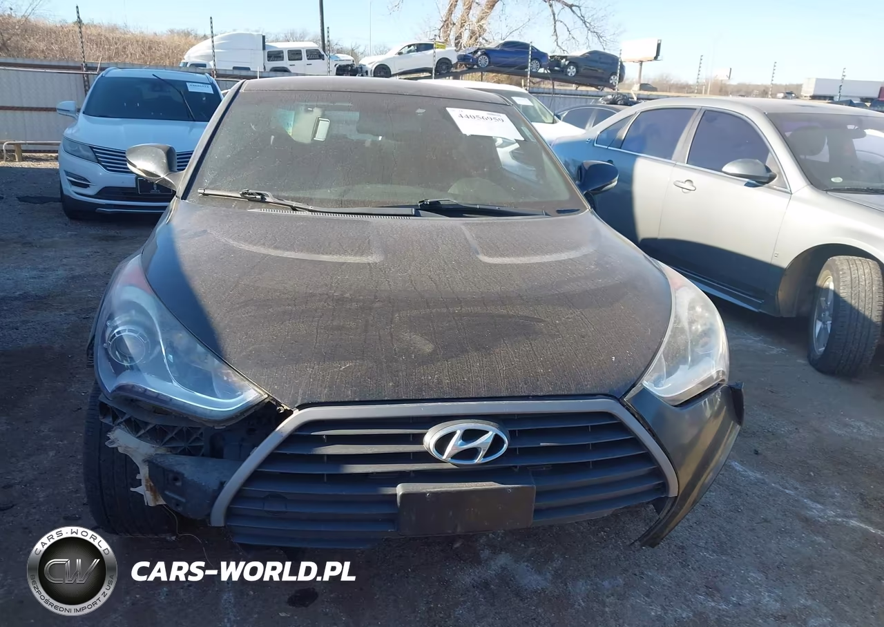 2016 Hyundai Veloster Turbo VIN:KMHTC6AE6GU297842 - 12